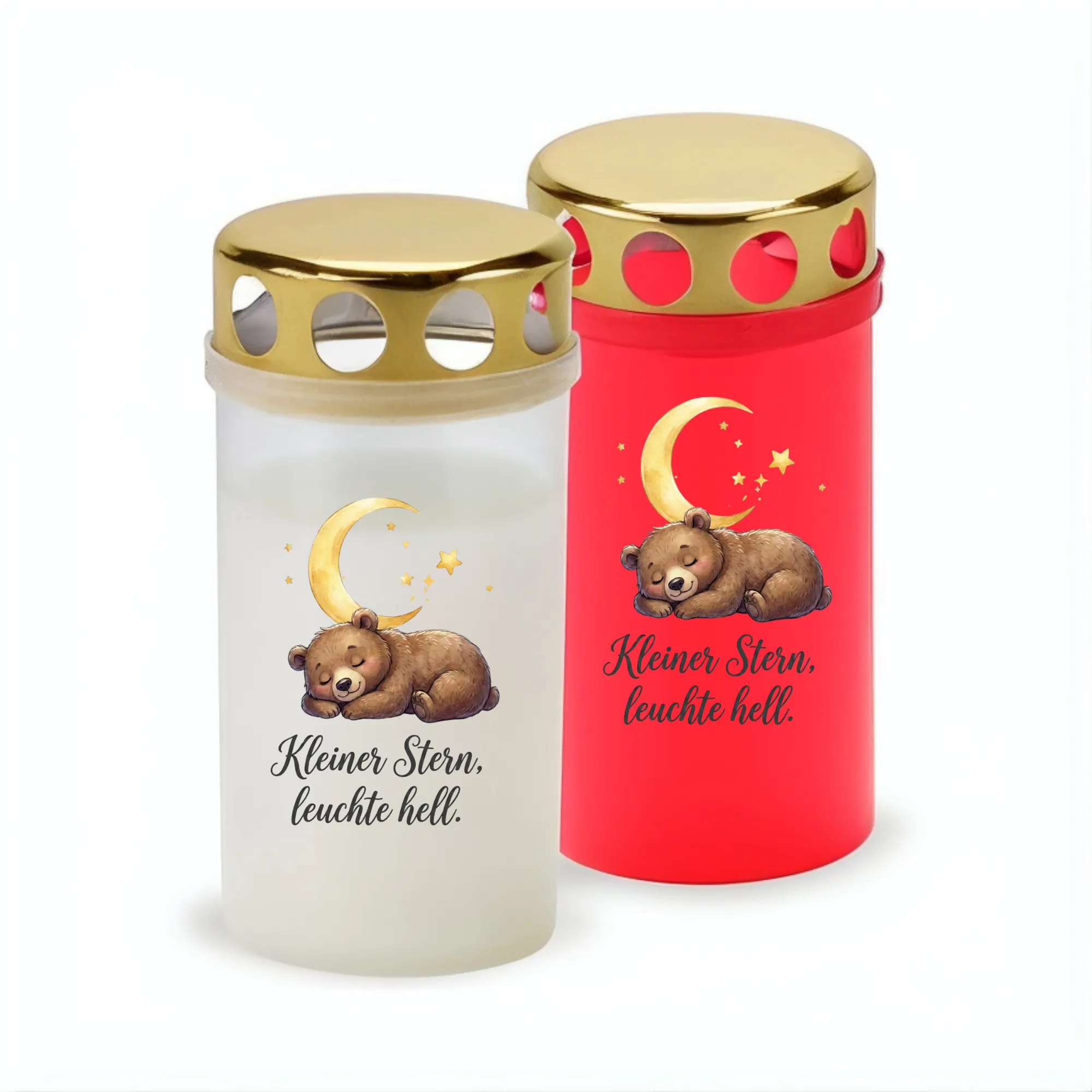 Grablicht Aufkleber für Sternenkinder