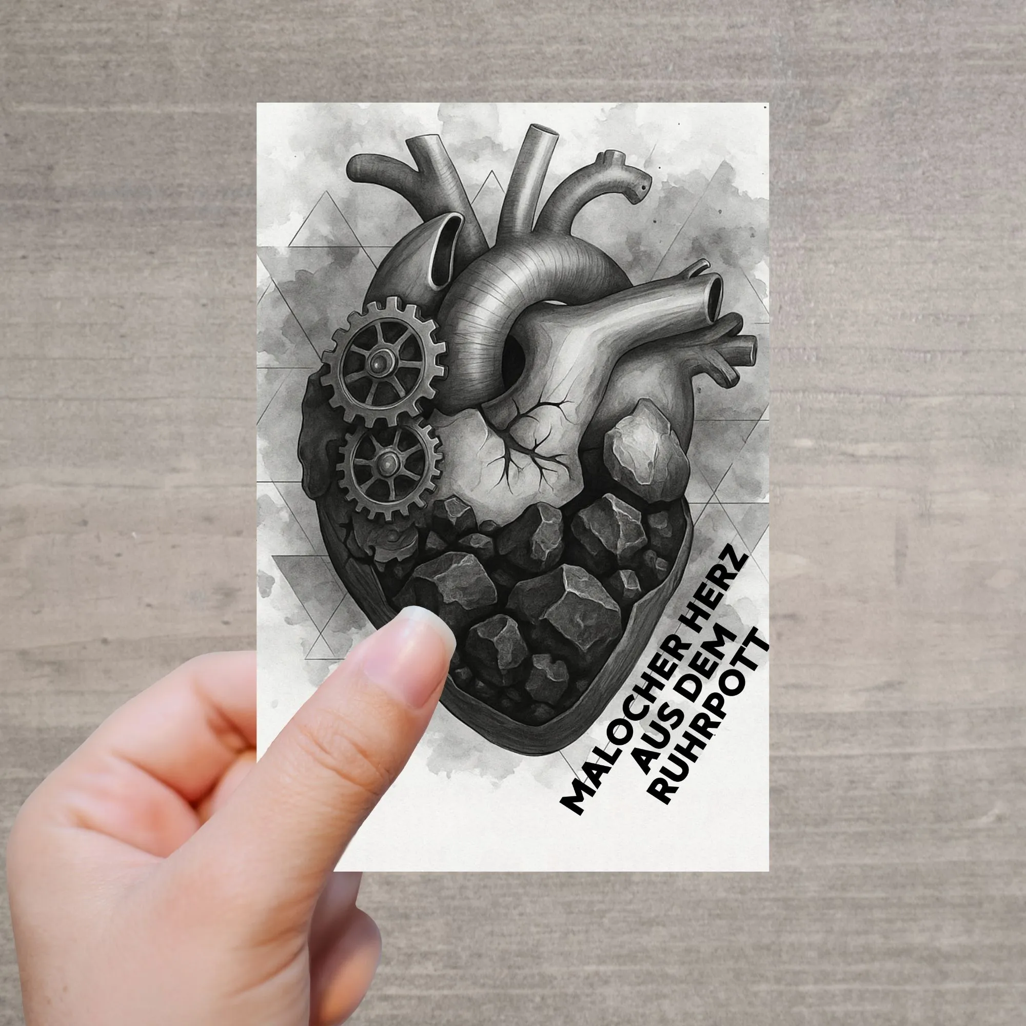 Malocher Herz aus dem Ruhrpott