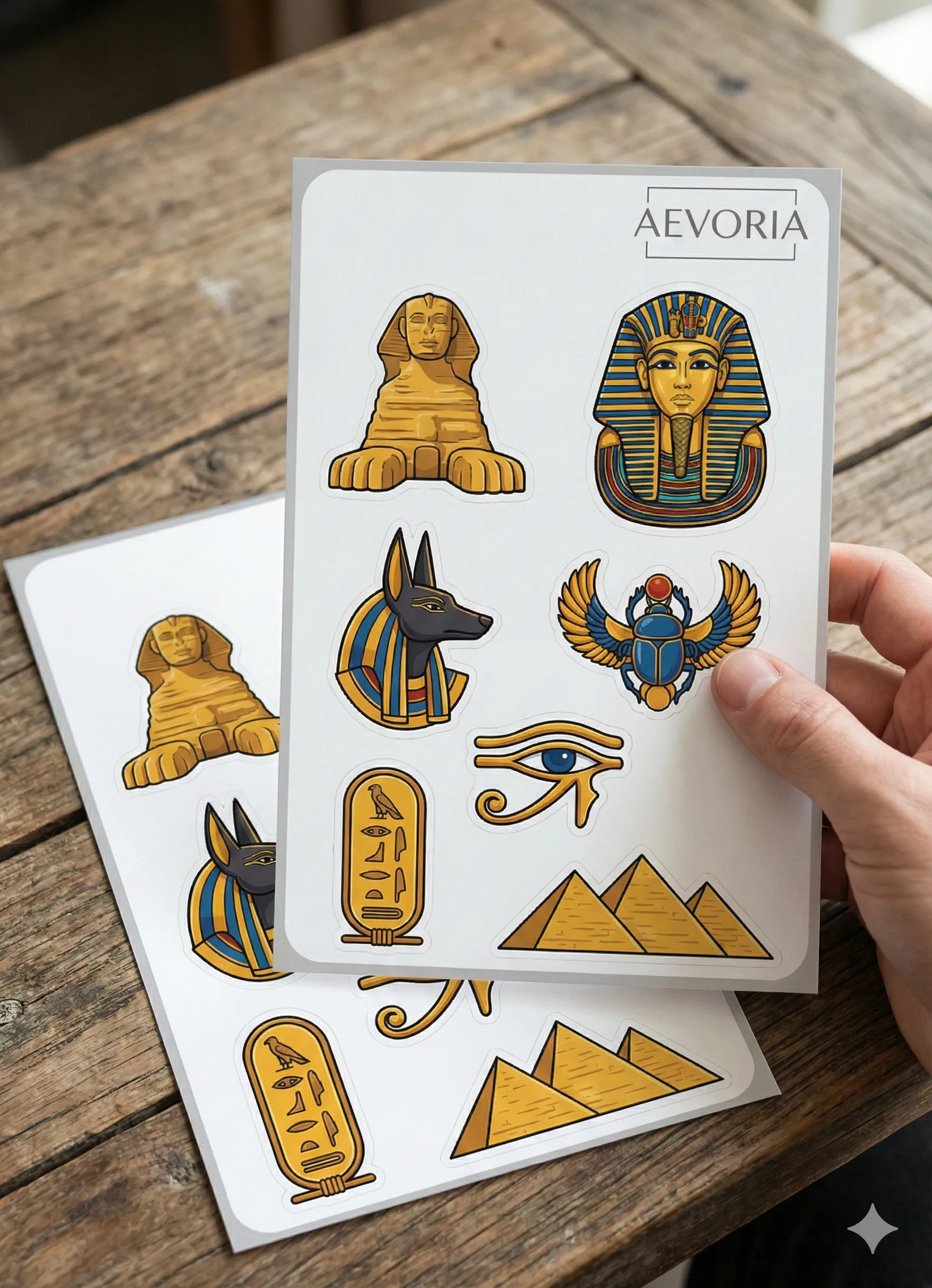 Stickerbogen Ägypten Antike