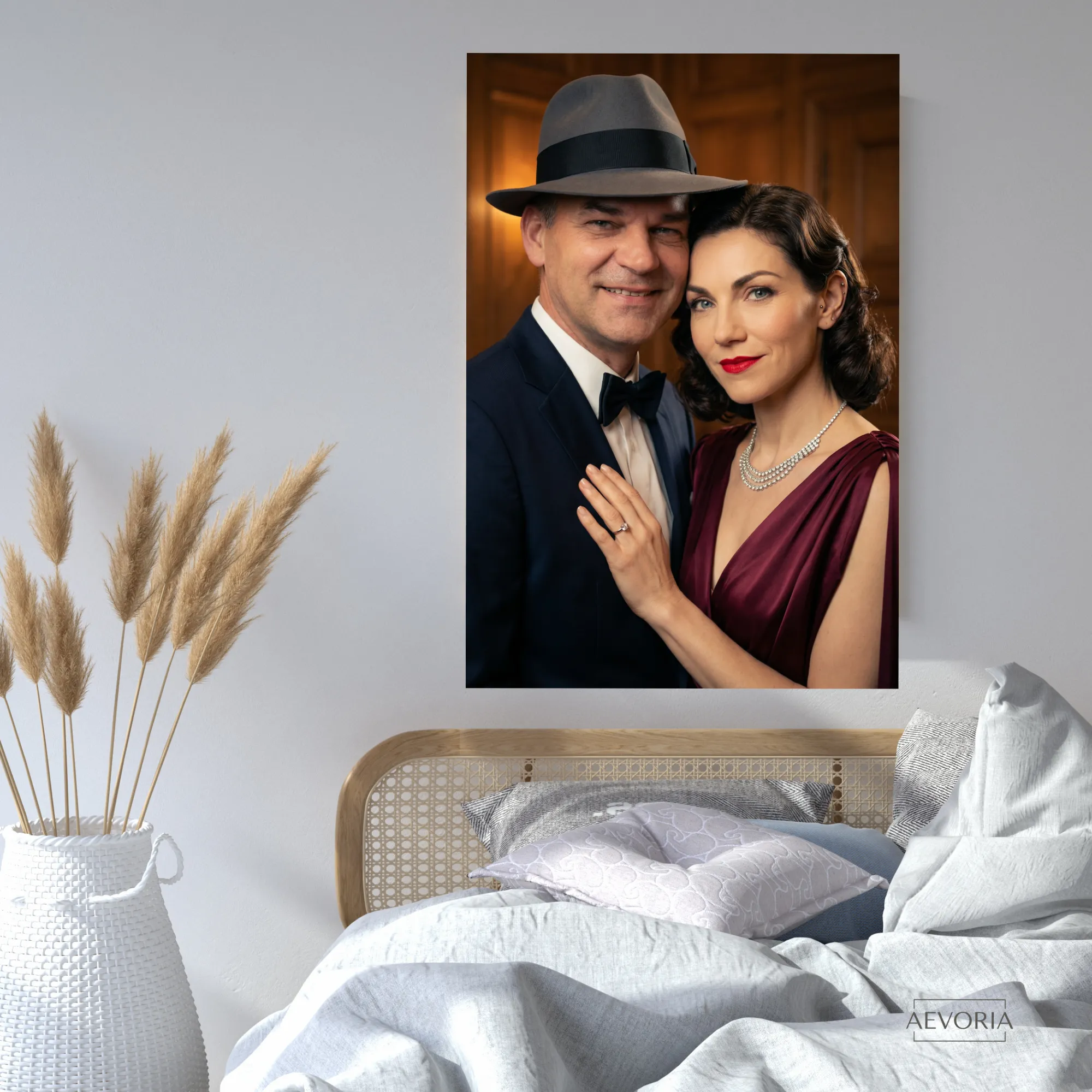 Personalisiertes Poster 20er Jahre Mafia