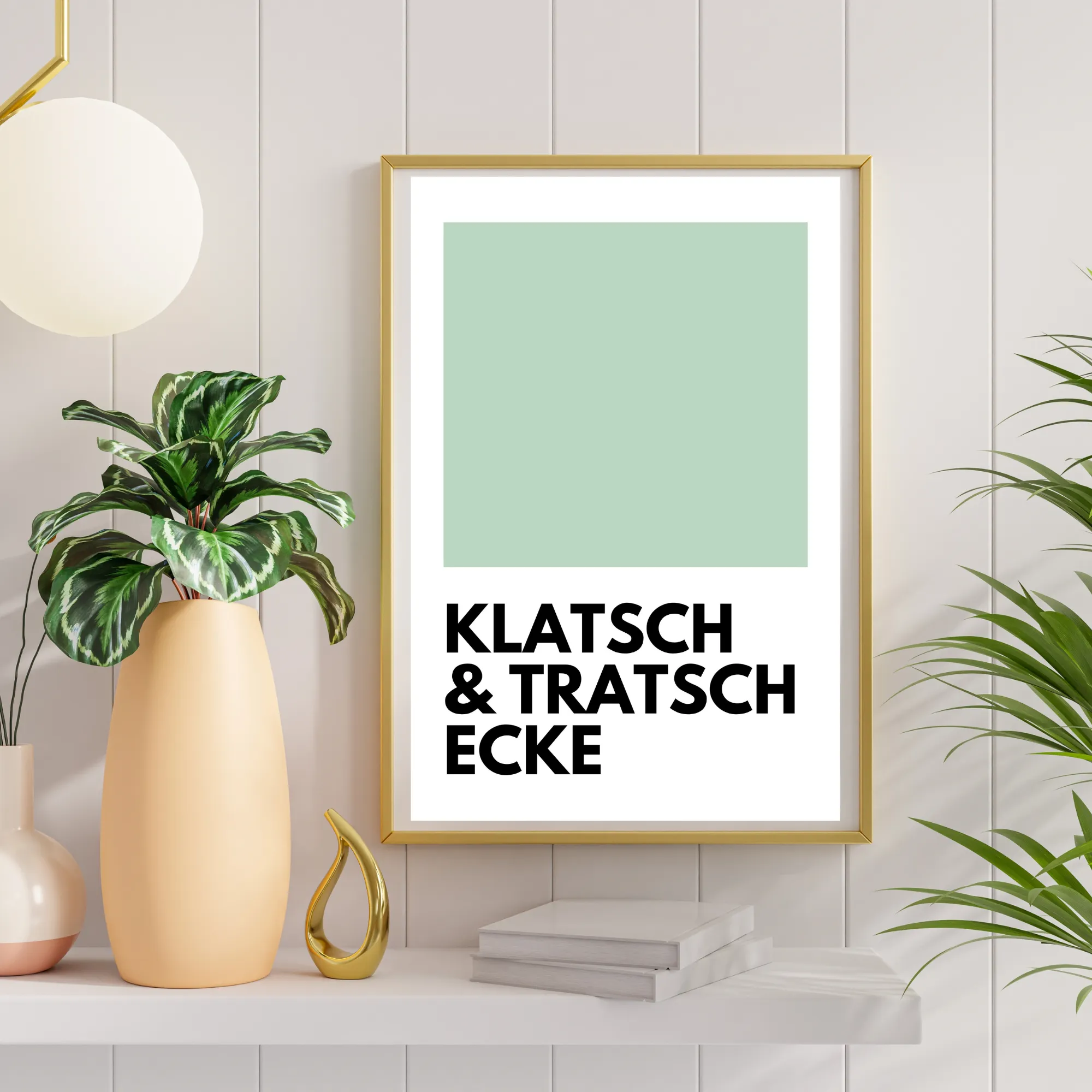 Klatsch und Tratsch Ecke Grün
